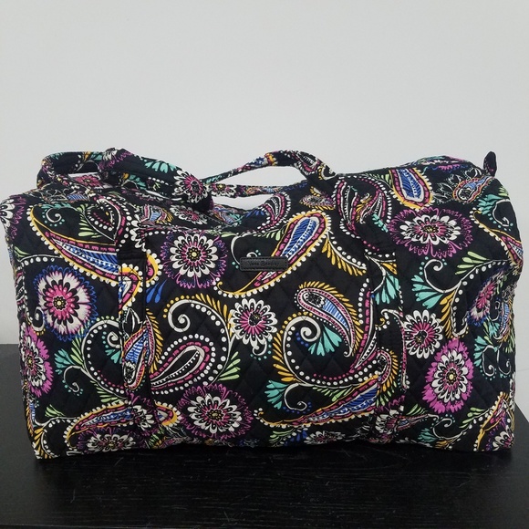 Vera Bradley Handbags - Vera Bradley Large Duffel Bag Bandana Swirl NWT